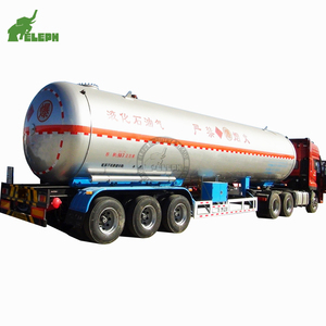 LPG <span class=keywords><strong>CNG</strong></span> de transporte de gas y el porteador tanque semi remolque con 4 tubos