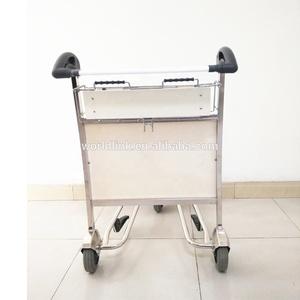 Facile Main Poussant Chariot À Bagages Aéroport - Product Image 3