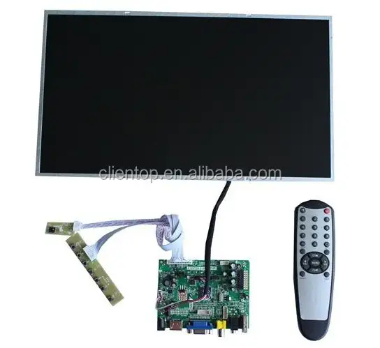 Vga HDMI AV аудио жк плату драйвера N156BGE-L11 LVDS кабель пульт дистанционного управления и приемник OSD клавиатура с кабелем