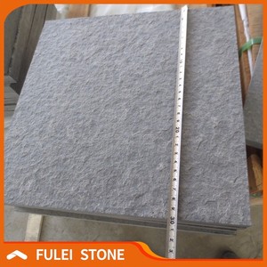 Absolute black granite fiammato superficie esterna di granito pavimento di piastrelle <span class=keywords><strong>30x30</strong></span> - Product Image 4