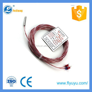 المقاومة الحرارية <span class=keywords><strong>wzp</strong></span>-<span class=keywords><strong>035</strong></span> RTD <span class=keywords><strong>pt100</strong></span> استشعار درجة الحرارة مع 3 أسلاك
