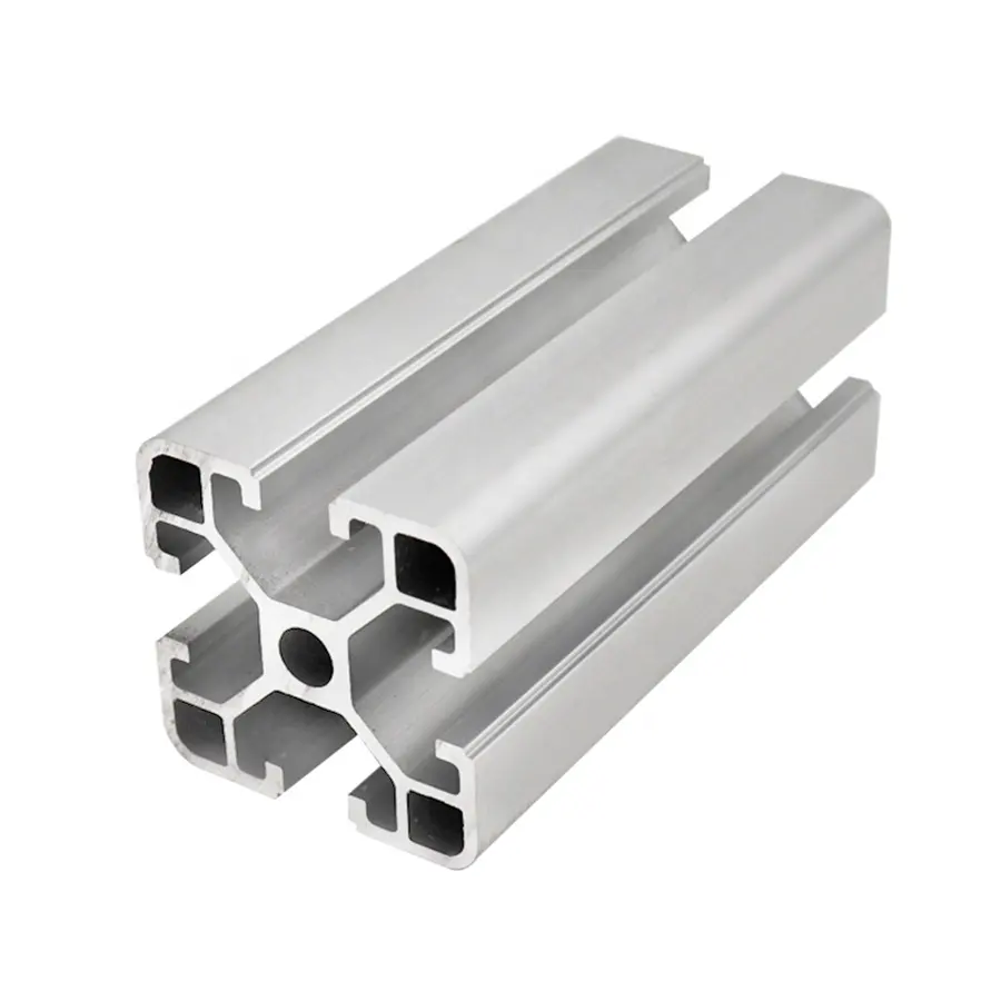 Aleación de aluminio 6063 T5 natural, anodizado 4040, estándar, formas de aluminio extruido, perfil de catálogo