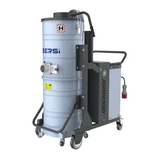 100L continuous-duty industrial vacuum for collecting powders