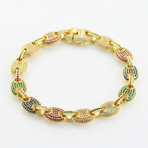 Hombres pulsera <span class=keywords><strong>de</strong></span> oro pulsera <span class=keywords><strong>esclava</strong></span> pulsera <span class=keywords><strong>de</strong></span> oro pulsera <span class=keywords><strong>de</strong></span> diseño <span class=keywords><strong>de</strong></span> joyas - Product Image 5
