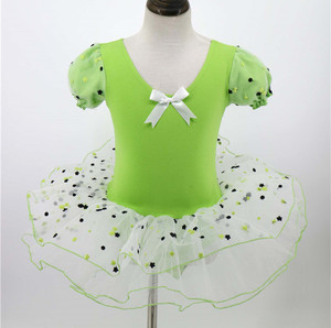 TD00036 Venta al por mayor <span class=keywords><strong>Ballet</strong></span> School Girls Green Kids Dance Wear Trajes de <span class=keywords><strong>ballet</strong></span> verdes - Product Image 1