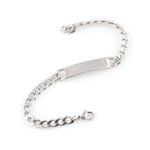 New Design <strong>Bracelet</strong> Personalized Name <strong>Engraved</strong> Stainless Steel Plate Classic Style Polished Pearl <strong>Diamond</strong> Number Jewelry Use