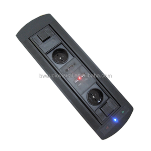 Type de bureau Multifonctionnel Électrique Rabattable/<span class=keywords><strong>Prise</strong></span> Rotative Motorisée Sortie de Table - Product Image 3