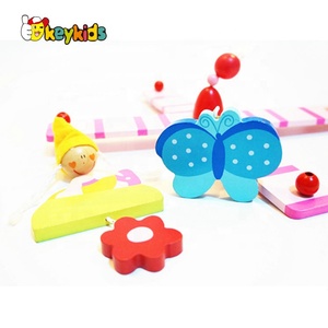 Customize Colorful Wooden <strong>Cot</strong> <strong>Mobile</strong> for Baby Crib W08K037 - Product Image 2