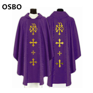 ODM/OEM llanura encargo blanco túnicas <span class=keywords><strong>clero</strong></span> al por mayor para la venta - Product Image 1