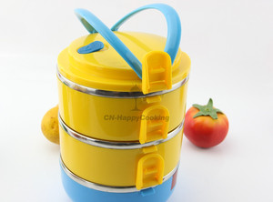 Boîte à lunch avec deux conteneurs <span class=keywords><strong>et</strong></span> couvercle isolant (NO.HC-2617) - Product Image 3
