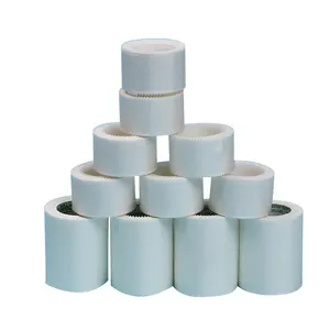 1 "x 10 yds -12 Rolls/상자 배려 실크 피복 외과 의학 테이프