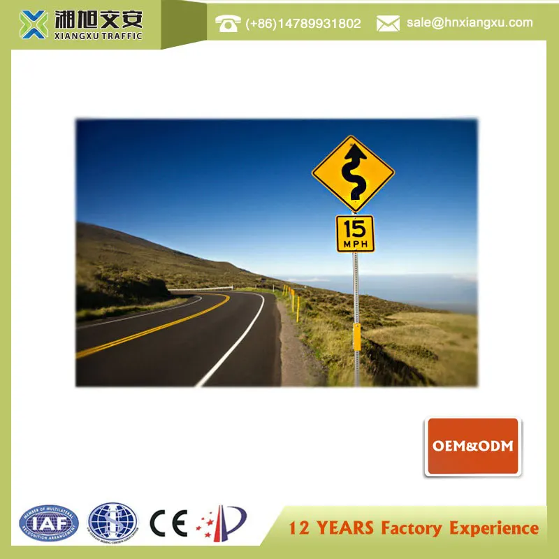 Importar productos de china flecha bordo señal de tráfico diferentes señales de tráfico