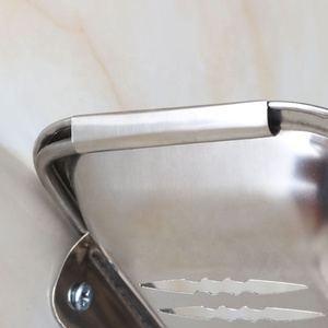 Economico Della Parete Appeso Accessori Per il Bagno Rettangolare Finitura Lucida Rapido Drenaggio di Sapone In Acciaio Inox Piatto Piatto Cremagliera - Product Image 5