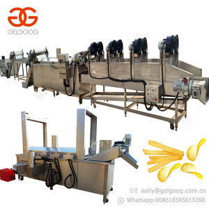 Automática Industrial frito papas fritas congeladas fabricante crujiente de patata línea de producción lays patatas fritas que h - Product Image 5