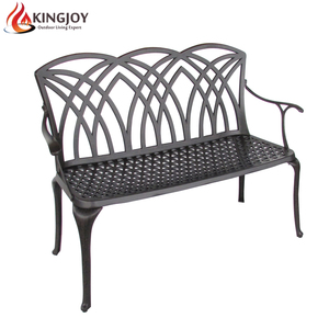 Diseño antiguo de aluminio fundido banco de jardín - Product Image 2