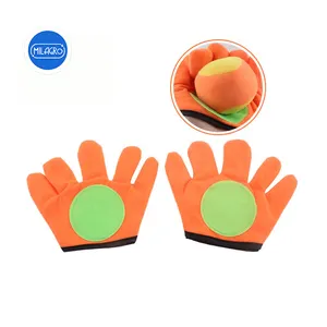 Kids beach play game toss and catch ball game set toy wtih stick palm