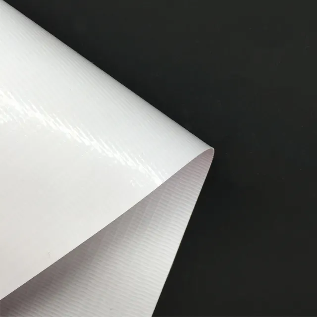 Frontlit banner flexible rollo para impresión digital flex