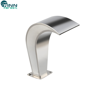 Minipiscina de <span class=keywords><strong>roca</strong></span> de acero inoxidable para jardín, cascada - Product Image 5