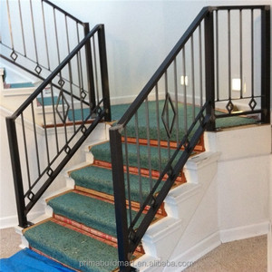 Prima Nouveau Design Prix <span class=keywords><strong>Moins</strong></span> <span class=keywords><strong>Cher</strong></span> Extérieur En Fer Forgé Balcon Escalier Rampe - Product Image 4