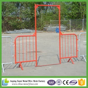 Reja de Acero enclavamiento Barreras de Control de masas utilizadas duraderos valla economica servicio de vallado valla de segur - Product Image 4