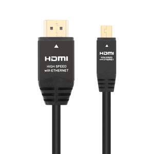Ultra Slim 34awg-2m MICRO HDMI TO bình thường hdmi Cable với Ethernet, A nam đến A nam, 2160 p - Product Image 2