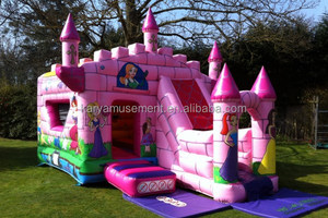 Công chúa đáng yêu công viên giải trí trẻ em <span class=keywords><strong>Bouncer</strong></span> bơm hơi cho trẻ em nhảy lâu đài bơm hơi lâu đài bouncy với Slide để bán - Product Image 5