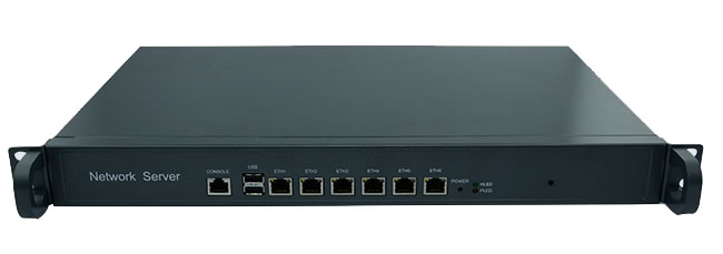 OEM Сетевой брандмауэр прибор barebone, брандмауэр apliance 6LAN 1U стоечный сервер, pfsense Firewall router with bypass