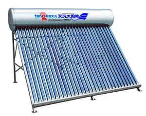 Hot Koop Solar Vacuümbuis Boiler Vacuüm Oem Fabriek Warmtepomp Verwarming Watertank Rvs 200 Badkamer
