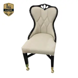 <span class=keywords><strong>Chaise</strong></span> de poker moderne de Macao en bois massif pour table de poker Texas - Product Image 2