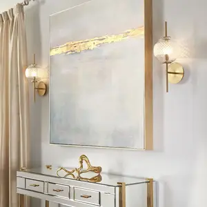 Handmade Hiện Đại Trừu Tượng Vàng Lá Tường Tranh Trang Trí Canvas Art Đối Với Star Đánh Giá Khách Sạn