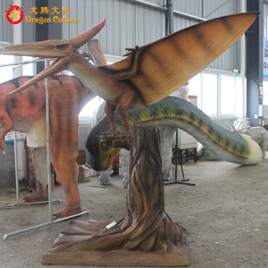 Precio al por mayor 3D <span class=keywords><strong>Jurassic</strong></span> <span class=keywords><strong>Park</strong></span> <span class=keywords><strong>dinosaurios</strong></span> <span class=keywords><strong>juegos</strong></span> Flying animatronic pterosaur - Product Image 5