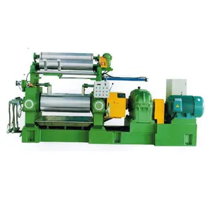 best price XK160-XK660 series rubber sheet three rolling mill / Hot roll open mixing machine
