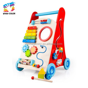 Nuovo arrivo educativo per bambini in legno carrello di spinta per <span class=keywords><strong>il</strong></span> <span class=keywords><strong>primo</strong></span> <span class=keywords><strong>passo</strong></span> W16E113 - Product Image 1