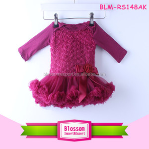 Del Bambino Del Commercio All'ingrosso Del Bambino Del Vestito Dal <span class=keywords><strong>Tutu</strong></span> Boutique Del Bambino Del Manicotto Lungo Delle Ragazze Rosetta Pagliaccetto <span class=keywords><strong>con</strong></span> Il <span class=keywords><strong>Tutu</strong></span> - Product Image 2