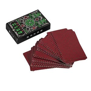 Logo personnalisé vente en gros de jeux de poker lumineux decks lueur dans le noir cartes à jouer magiques fluorescentes - Product Image 2
