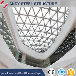 Palmo grande estructura de acero galvanizado y recubierto de polvo de acero techo del <span class=keywords><strong>edificio</strong></span> para el mercado - Product Image 6