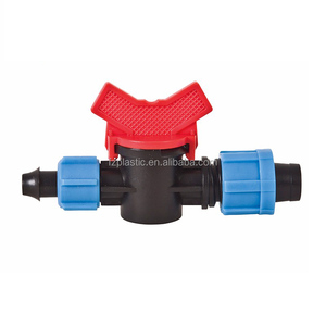 Valve de Tuyau d'Irrigation Goutte à Goutte Écologique pour Tuyau Plat PVC Mini Valve d'Eau pour Serre <span class=keywords><strong>ARCK</strong></span> TV0217 Rouge 16mm - Product Image 4