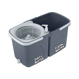 Limpieza de gran alcance 360 giratoria fregona mágica doble vuelta cubo con alta calidad piso fregona - Product Image 3