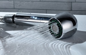 आधुनिक एकल-हैंडल पुल-आउट रसोई नल इलेक्ट्रिक मिक्सर टैप्स सिंगल-होल इंस्टॉलेशन के साथ - Product Image 5