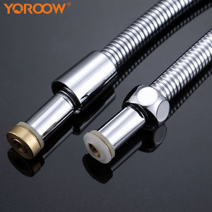 Yoroow moderna alta qualità 150m EPDM <span class=keywords><strong>tubo</strong></span> per <span class=keywords><strong>doccia</strong></span> <span class=keywords><strong>tubo</strong></span> interno 304 acciaio inossidabile flessibile palmare <span class=keywords><strong>soffione</strong></span> <span class=keywords><strong>doccia</strong></span> per bagni
