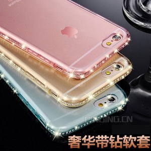 Accesorios móviles Diamante cáscara del teléfono móvil <span class=keywords><strong>para</strong></span> el <span class=keywords><strong>iphone</strong></span> <span class=keywords><strong>6</strong></span> S, Caso suave de tpu <span class=keywords><strong>para</strong></span> el <span class=keywords><strong>iphone</strong></span> <span class=keywords><strong>6</strong></span> S - Product Image 2