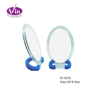 Miroir pliable double face en plastique, miroir de maquillage cosmétique, bon marché - Product Image 3