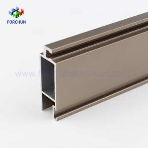 Cấu Hình Nhôm Màu Nâu Cho Khung Màn Hình Lưới/Khung Cửa Sổ Muỗi Nhôm Đùn - Product Image 3
