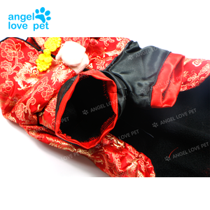 Pet cheongsam avec cape traditionnelle Chinoise vêtements <span class=keywords><strong>chien</strong></span> cheongsam - Product Image 6