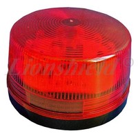 Luz Estroboscópica LED Longsin, Sirena para Auto, Sistema de Alarma 12V/24V DC, 60 Veces/Minuto, Cableado