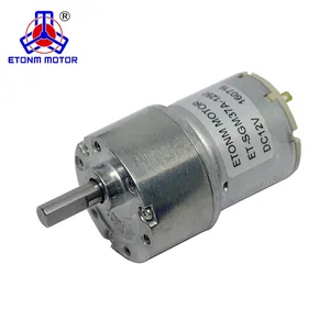 15 rpm 12v dc 기어드 모터 12v 32mm 길이 기어 모터 6mm 마이크로 모터