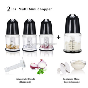 Hachoir à viande électrique en acier inoxydable pour la maison, fonction de découpe de légumes et de pressage de jus, <span class=keywords><strong>moteur</strong></span> AC 260W, grande capacité, portable, sûr - Product Image 5