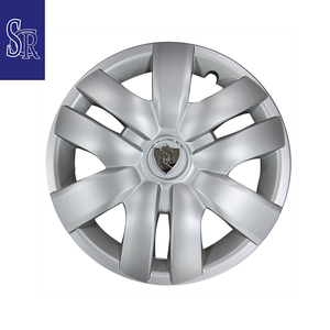14 אינץ גלגל לקצץ כסף ABS רכב גלגל כיסוי שפה - Product Image 1