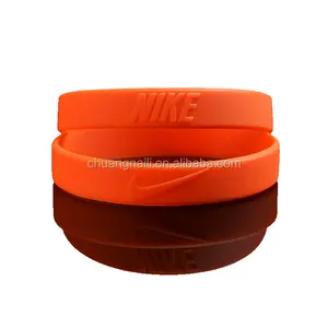 Pulseira de silicone barata personalizada