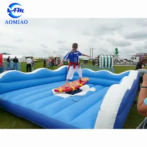 2020 नवीनतम inflatable सर्फ मशीन और यांत्रिक सर्फ बोर्ड के साथ चटाई